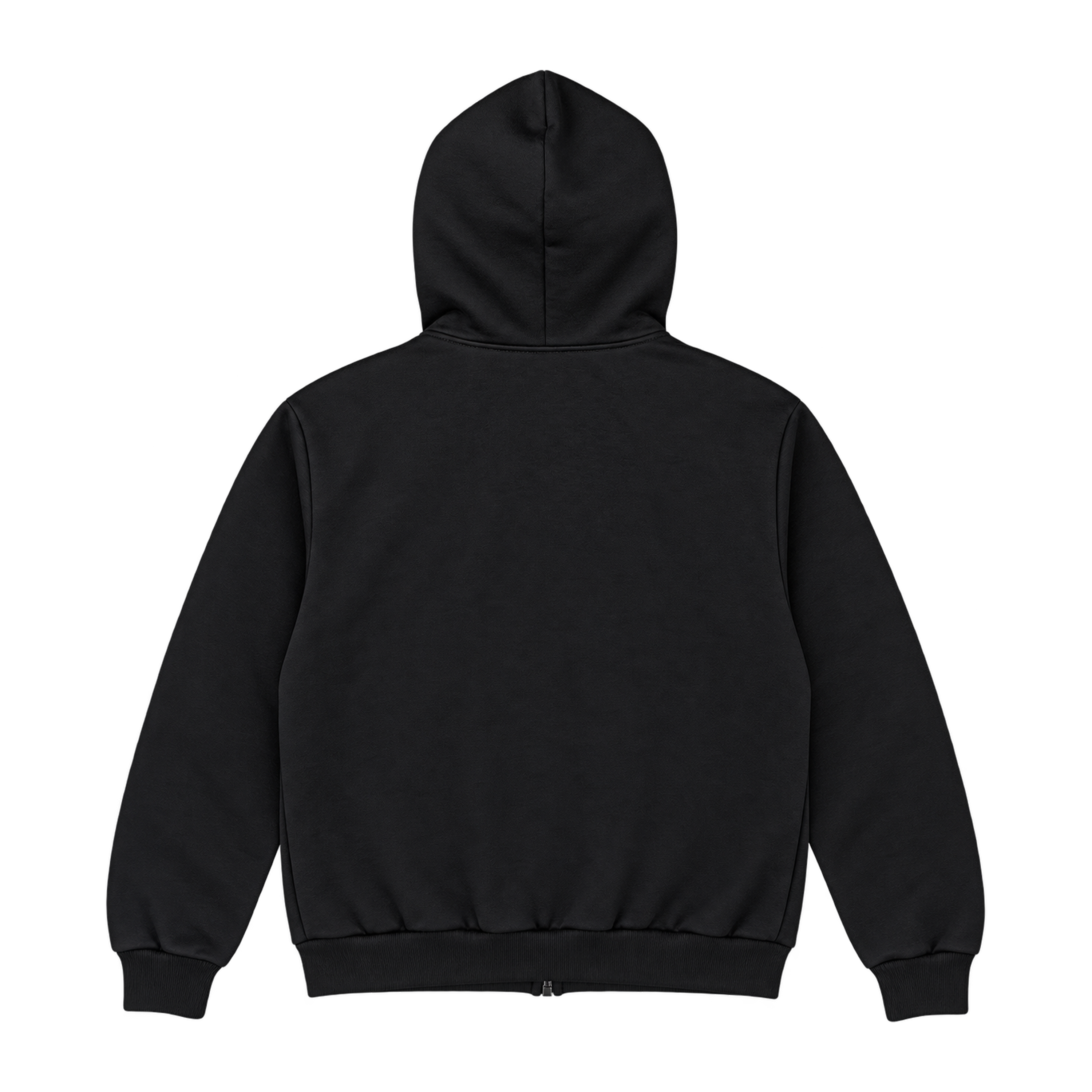 N0RTH4EVR FAWN CROPPED ZIP HOODIE